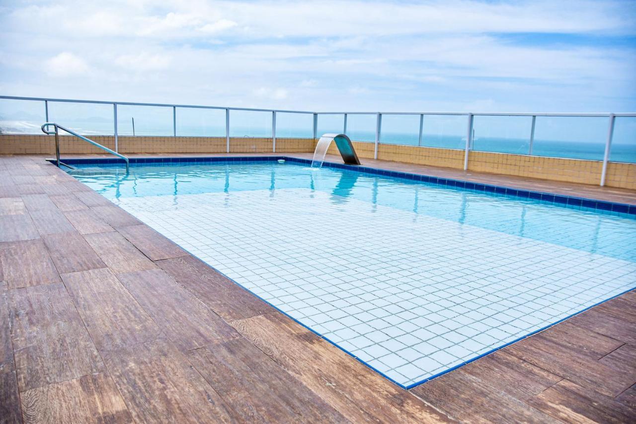 Apto C Wi-Fi A Beira-Mar Na Praia Jardim Real Sp Apartment Praia Grande  Exterior foto