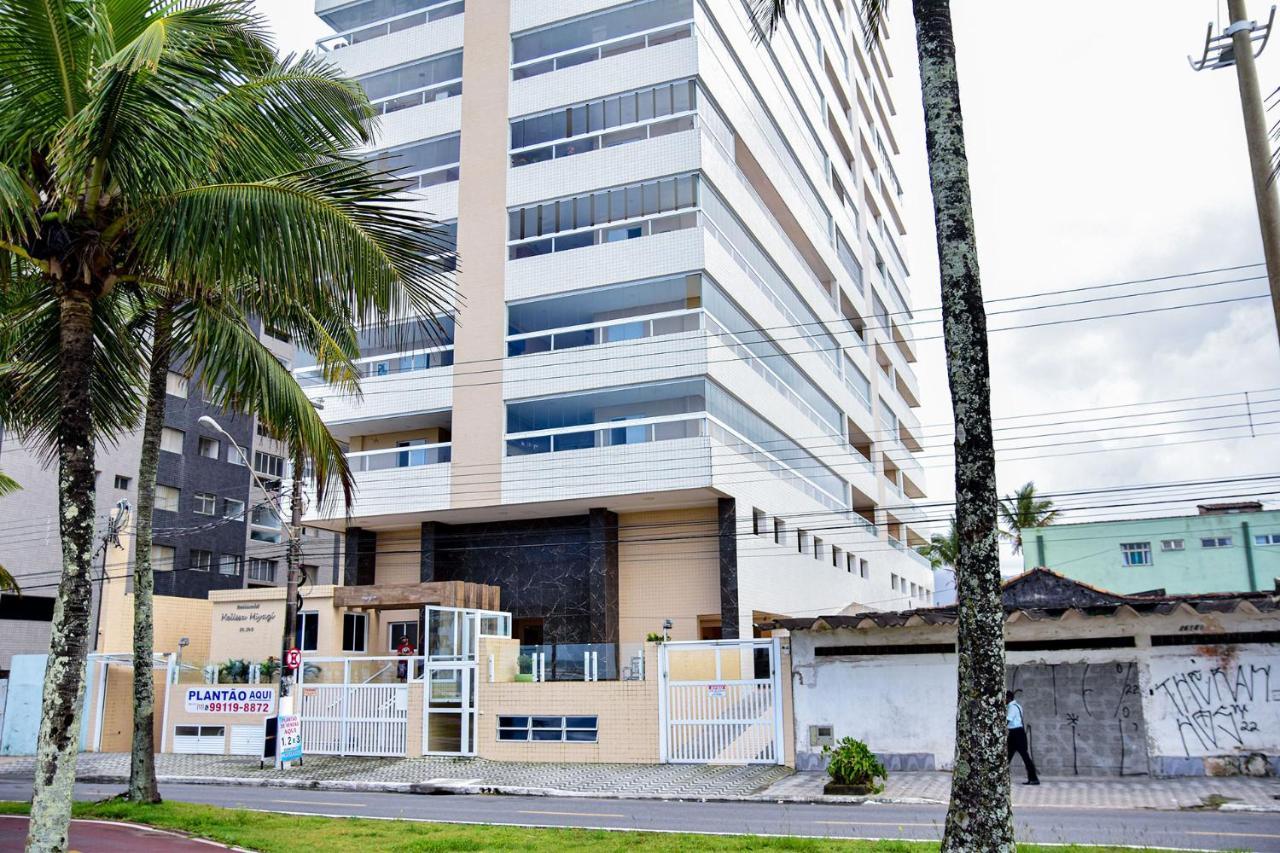 Apto C Wi-Fi A Beira-Mar Na Praia Jardim Real Sp Apartment Praia Grande  Exterior foto