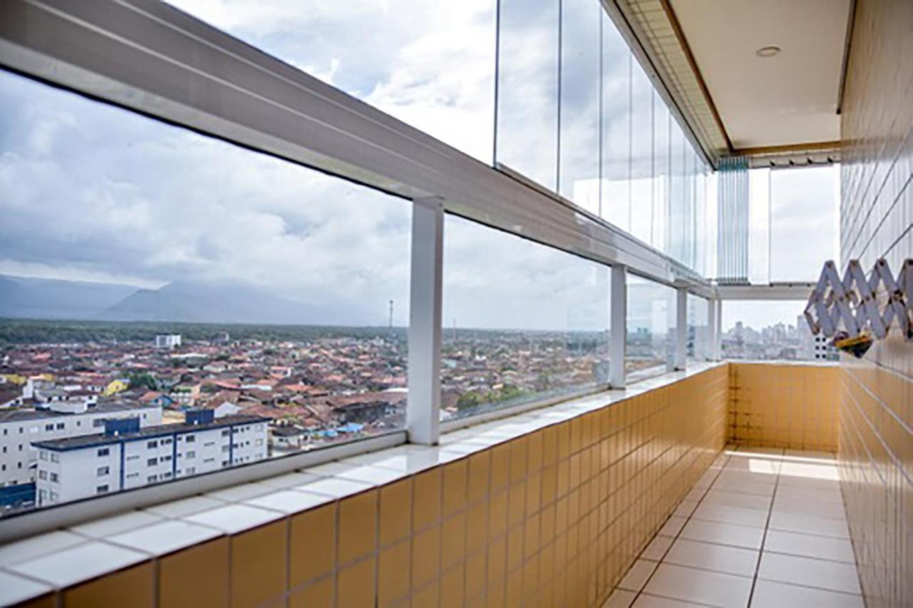 Apto C Wi-Fi A Beira-Mar Na Praia Jardim Real Sp Apartment Praia Grande  Exterior foto