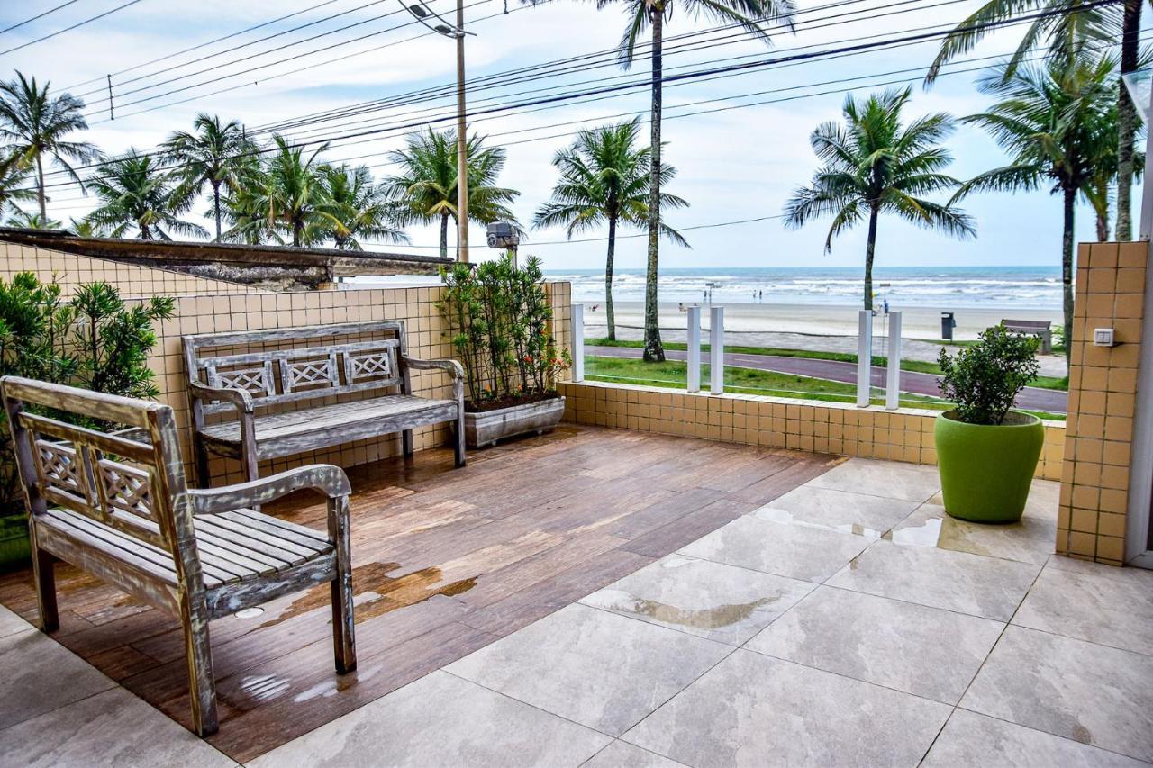 Apto C Wi-Fi A Beira-Mar Na Praia Jardim Real Sp Apartment Praia Grande  Exterior foto